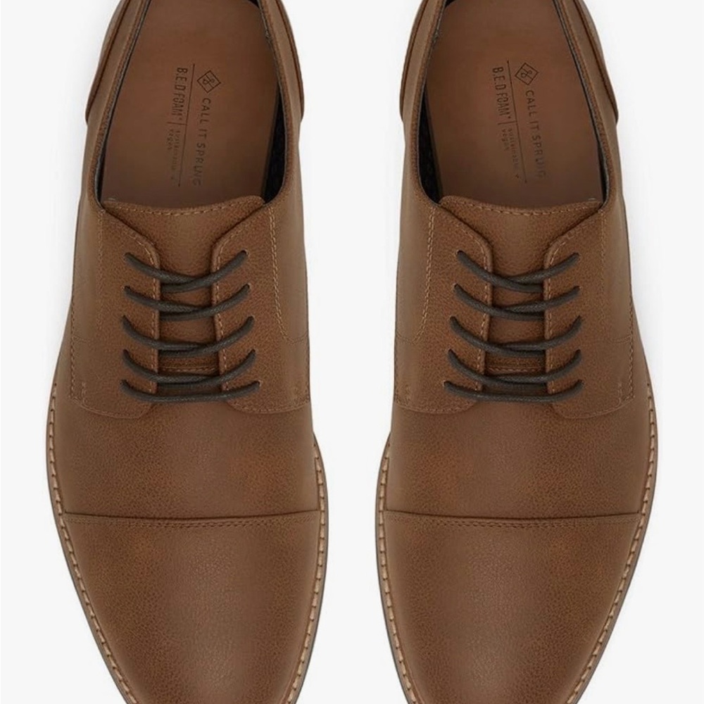 Call It Spring Men's Tan Oxfords. NWOB